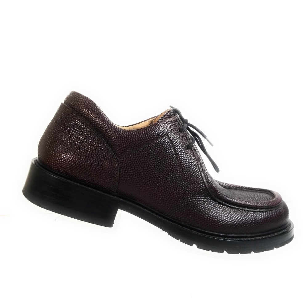 Dolce & Gabbana Pebble Leather Lace Up Shoes Sz 9 Excellent Condition